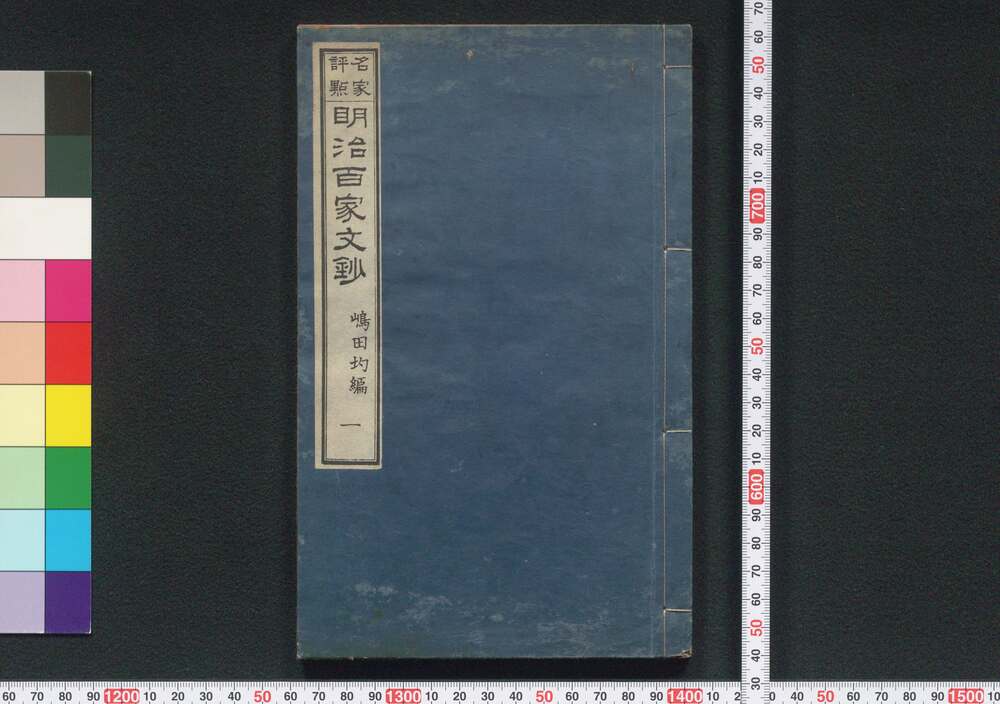 作品画像:名家評点 明治百家文鈔