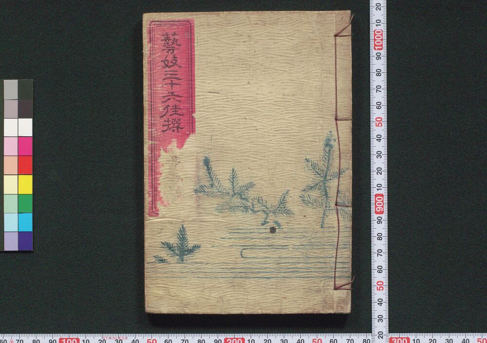 作品画像:芸妓三十六佳撰
