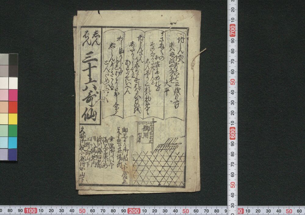 作品画像:しんぱん三十六歌仙