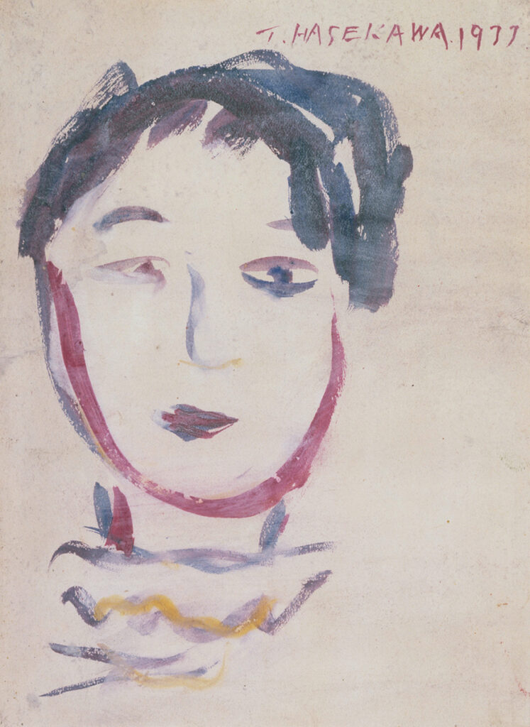 作品画像:女の顔