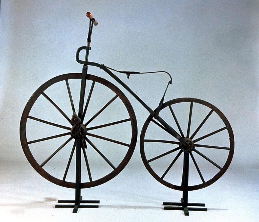作品画像:ミショー型自転車