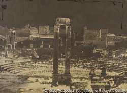 作品画像:アルルの古代劇場跡 (紙ネガ)