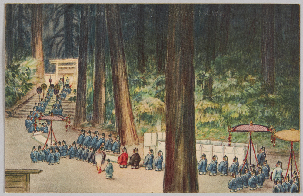 作品画像:昭和四年十月二日 神宮式年遷宮記念
