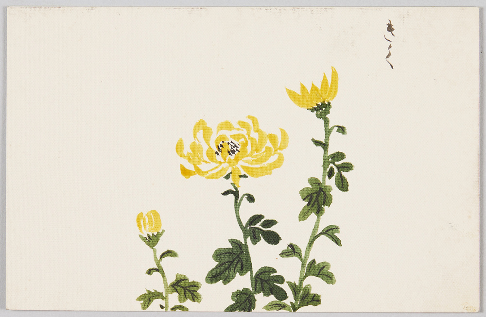 作品画像：[女学生習作絵葉書]