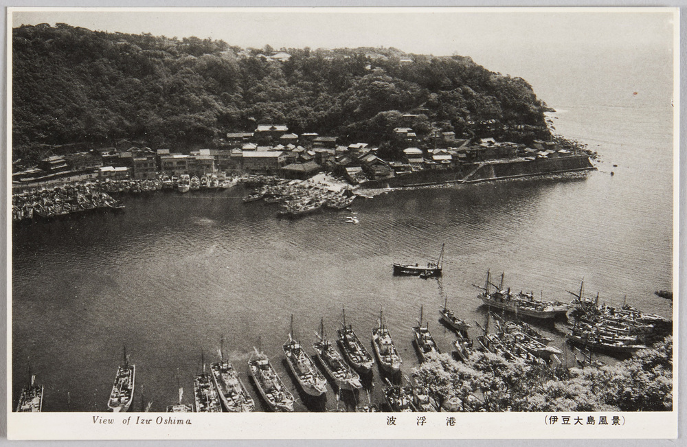 作品画像:伊豆大島風景