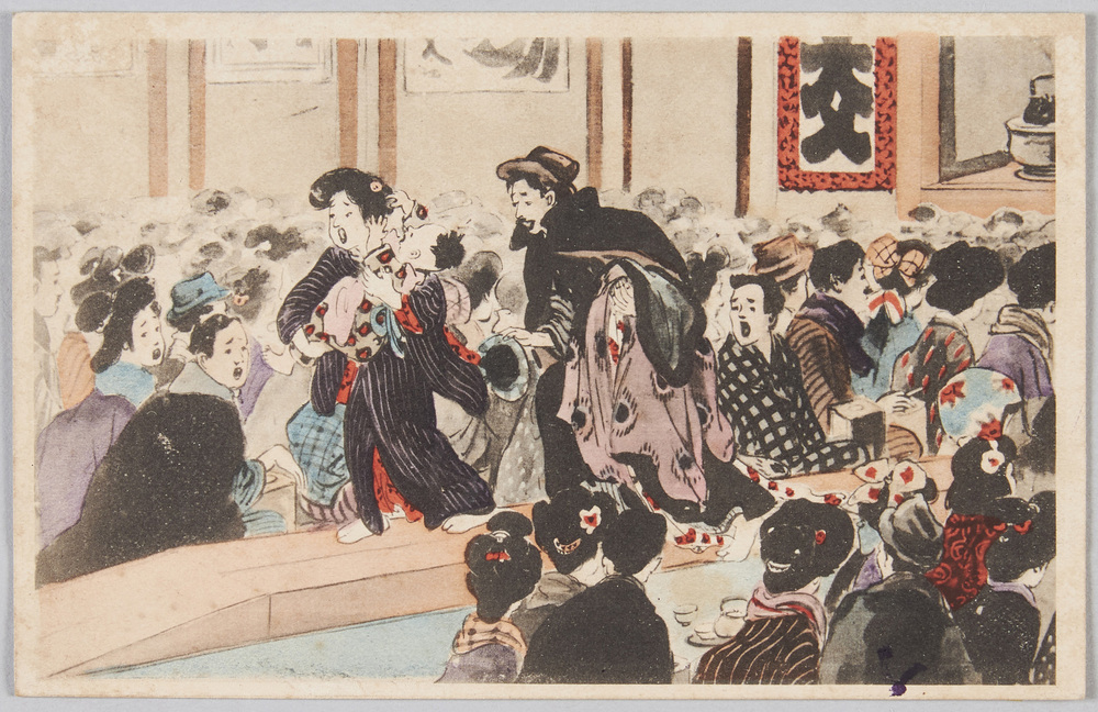 作品画像:寄席場内図