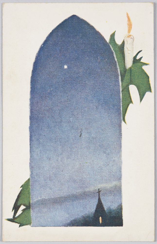 作品画像:ろうそくと教会