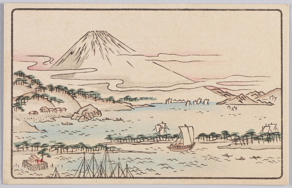 作品画像:三保の富士