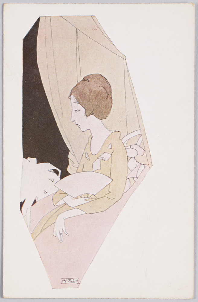 作品画像:窓辺の女