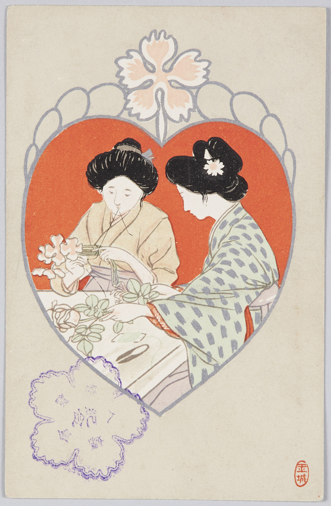 作品画像：花束作り