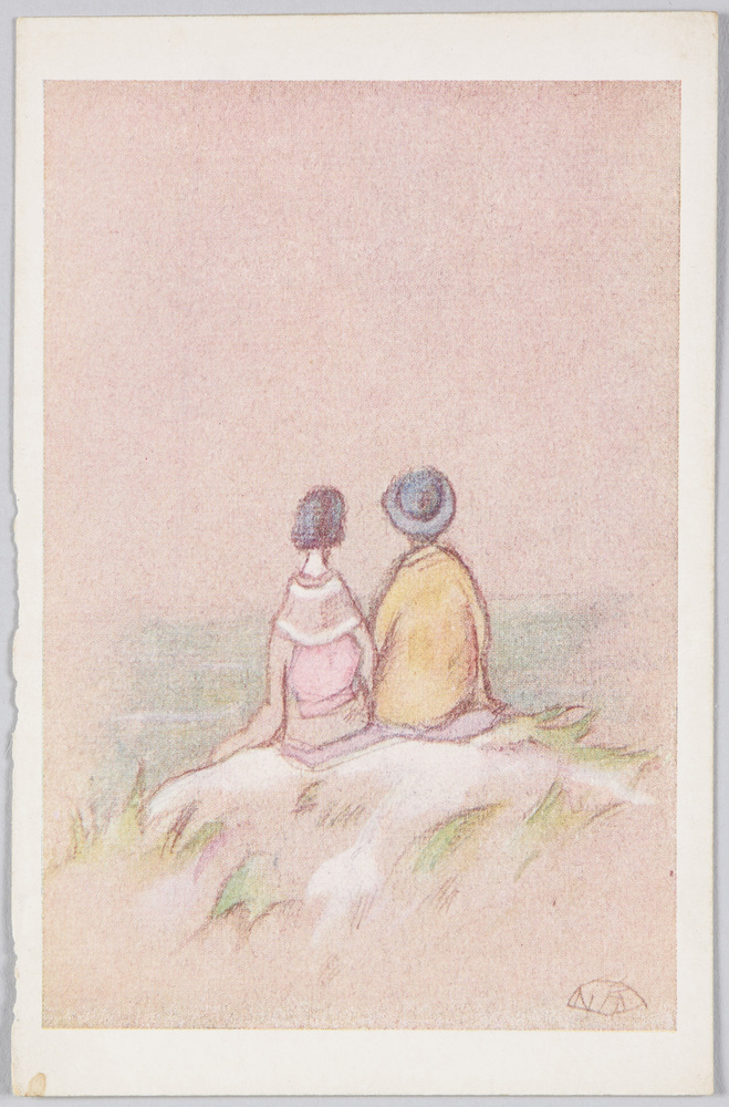 作品画像:遠くを眺める
