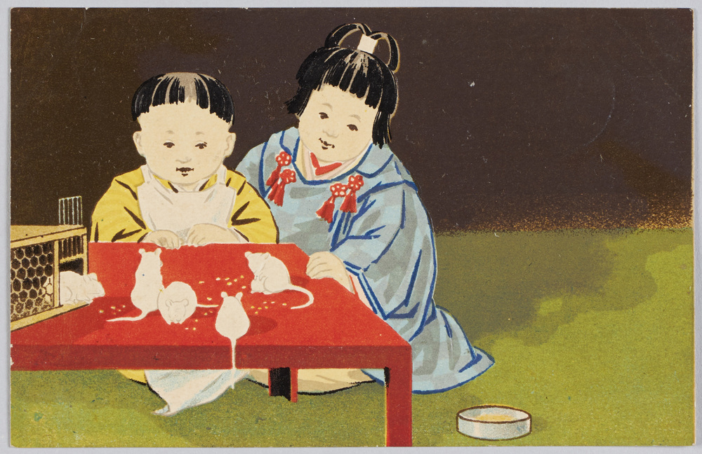 作品画像:子供とペット