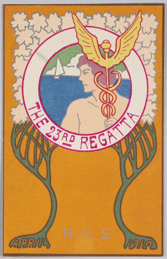 作品画像:THE 23RD REGATTA APRIL 1910