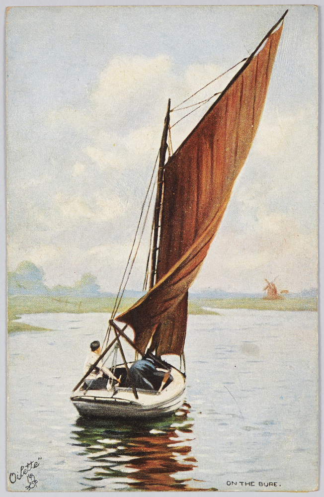 作品画像:NORFOLK BROADS. SER. VII. ON THE BURE.