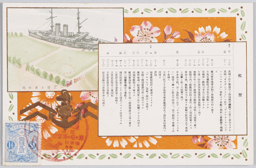 作品画像:三笠と其外苑 財団法人三笠保存会発行