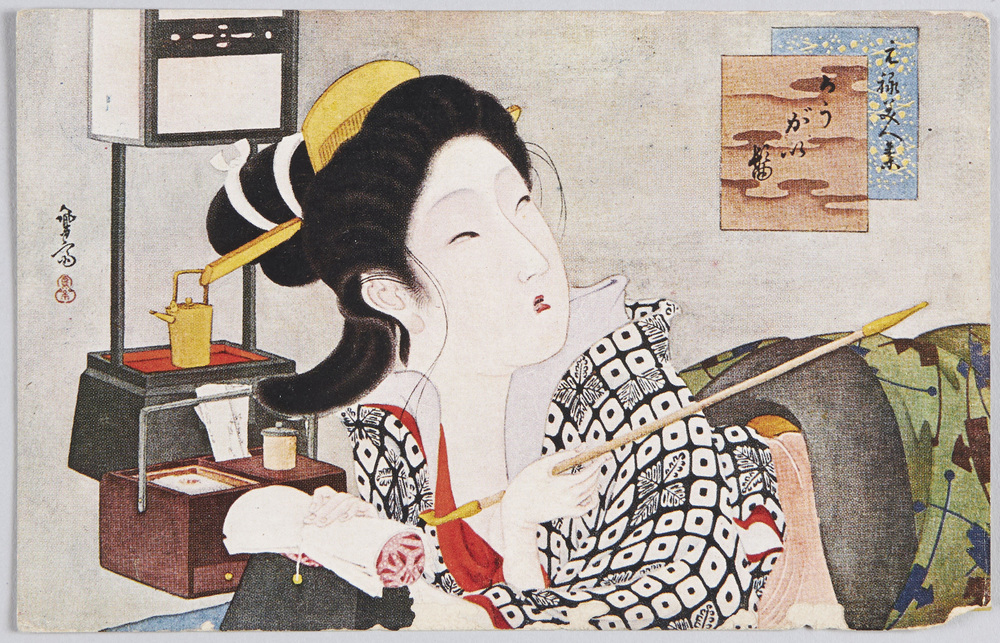 作品画像:元禄美人集 笄髷