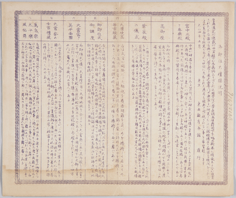 作品画像:御即位大礼図