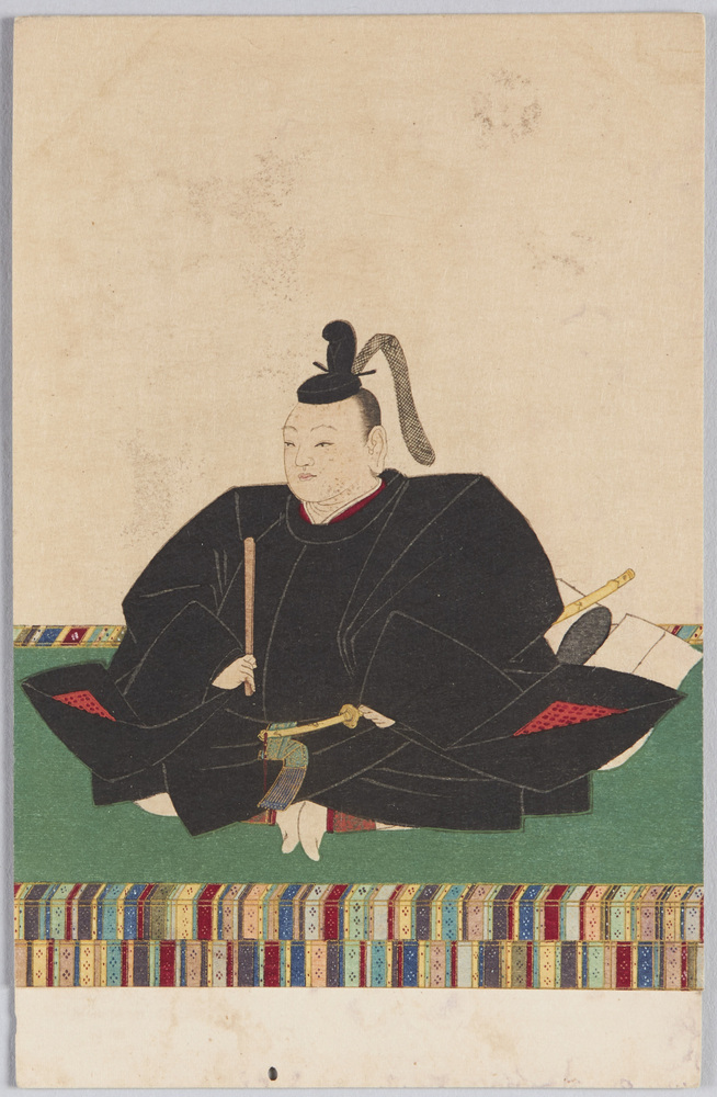 作品画像:公家装束を着た肖像