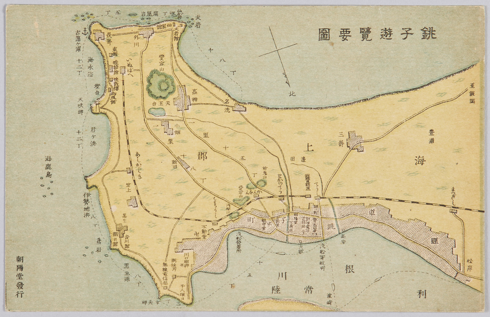 作品画像:銚子遊覧要図