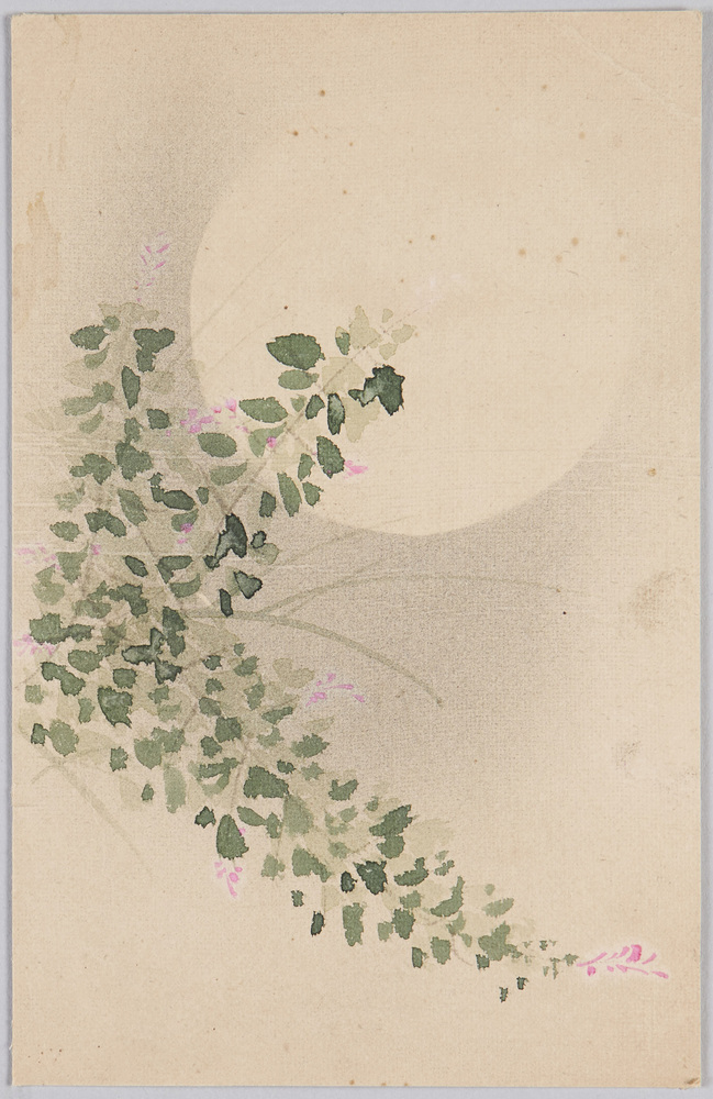 作品画像:月に秋草
