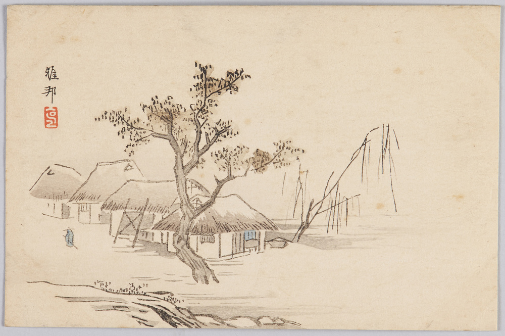 作品画像:寒村