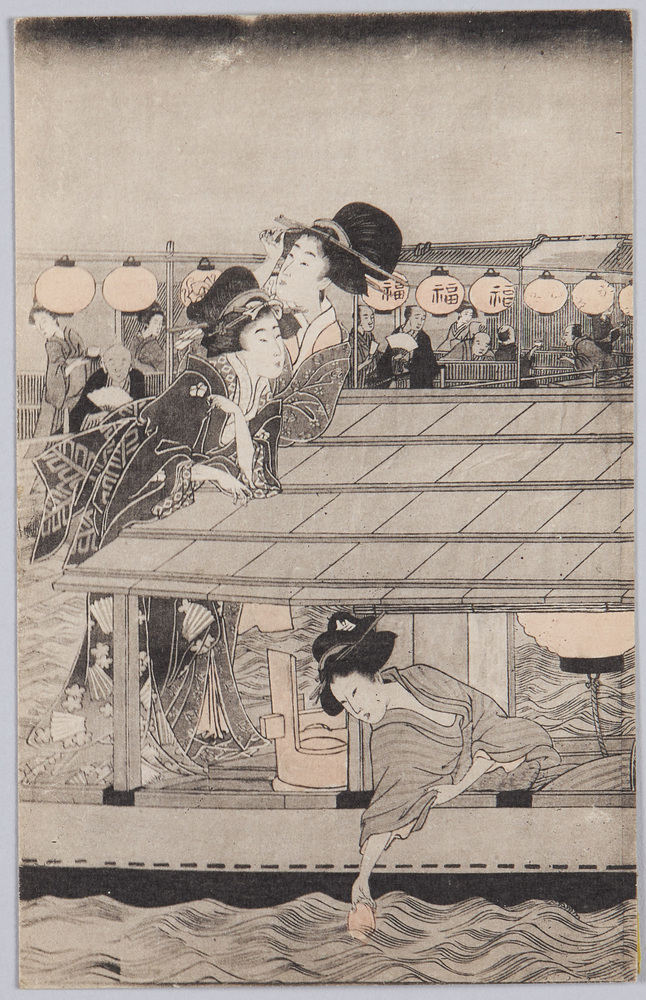 作品画像:花火見物