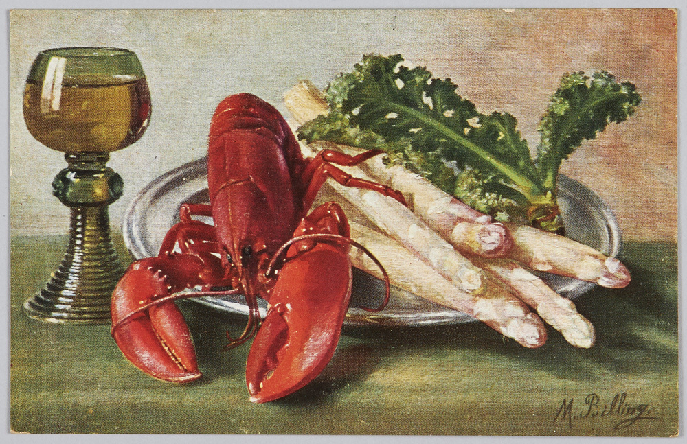 作品画像:野菜とロブスター(外国製)