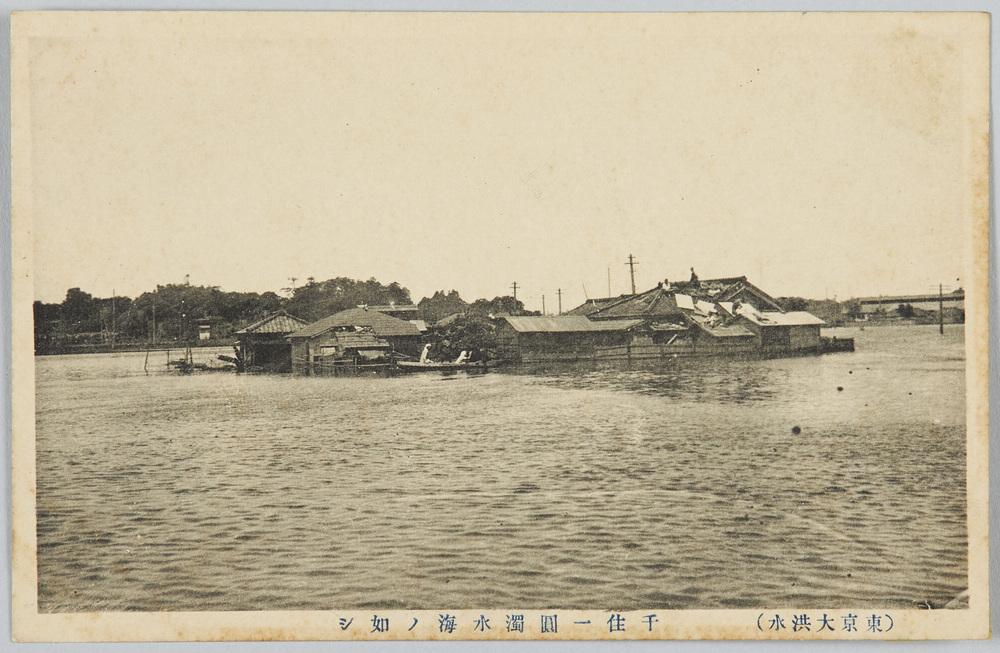 作品画像:(東京大洪水)千住一円濁水海ノ如シ