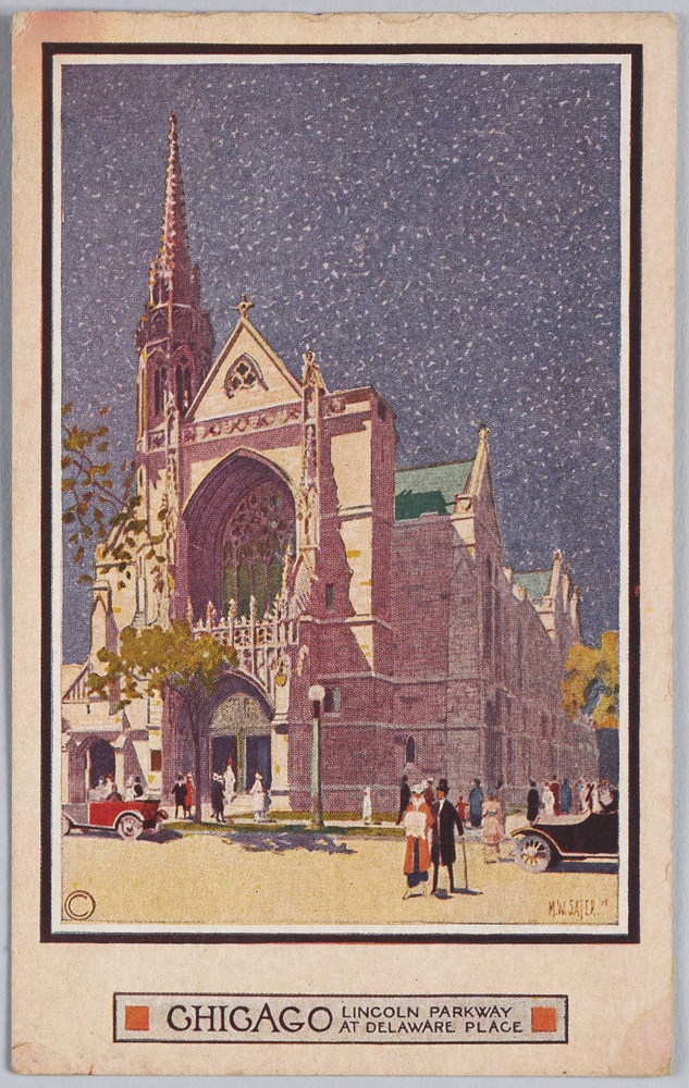 作品画像:CHICAGO, LINCOLN PARKWAY AT DELAWARE PLACE