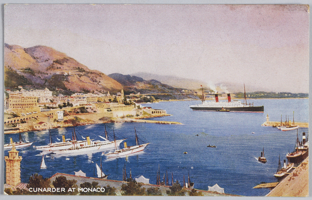 作品画像:CUNARDER AT MONACO