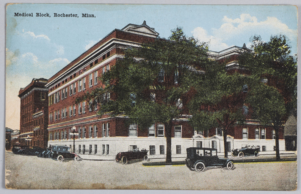 作品画像:Medical Block, Rochester, Minn.