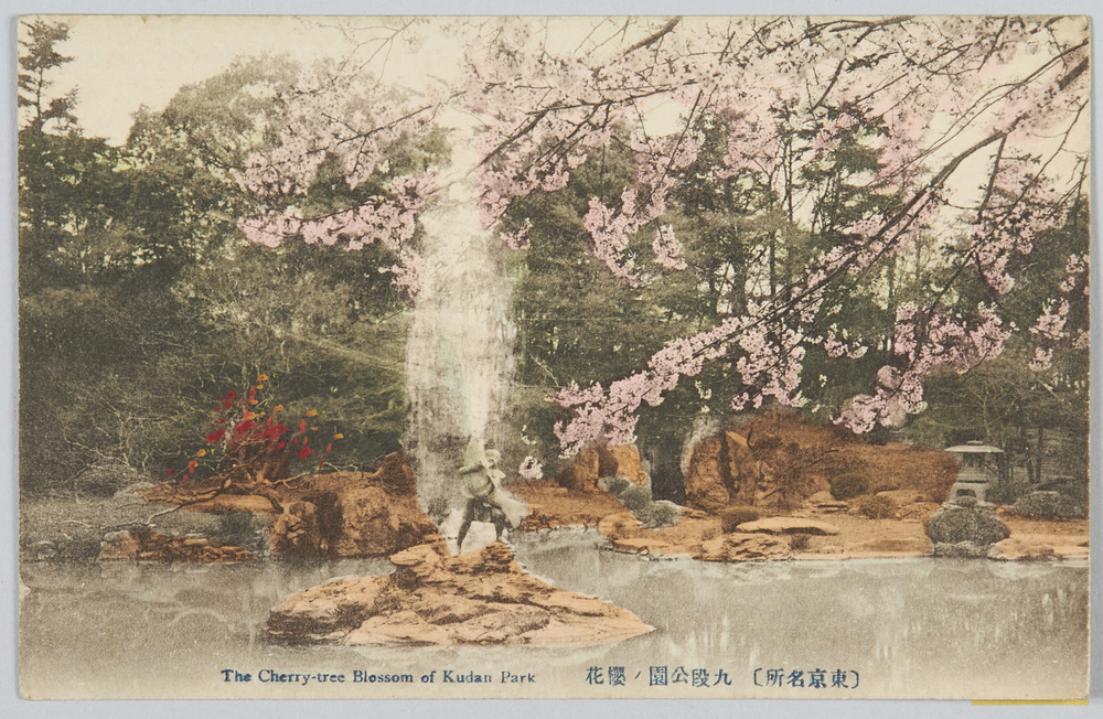 作品画像:(東京名所)九段公園ノ桜花