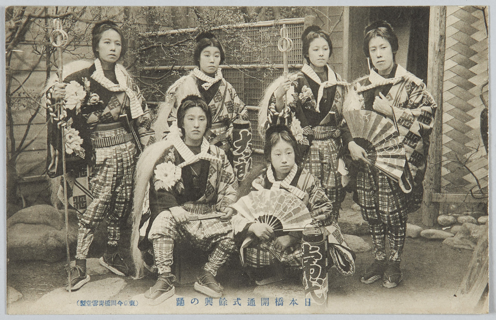 作品画像:日本橋開通式余興の踊