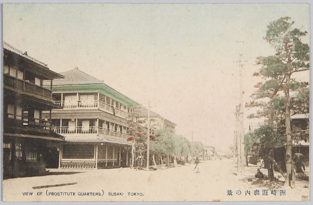 作品画像:洲崎遊廓内の景