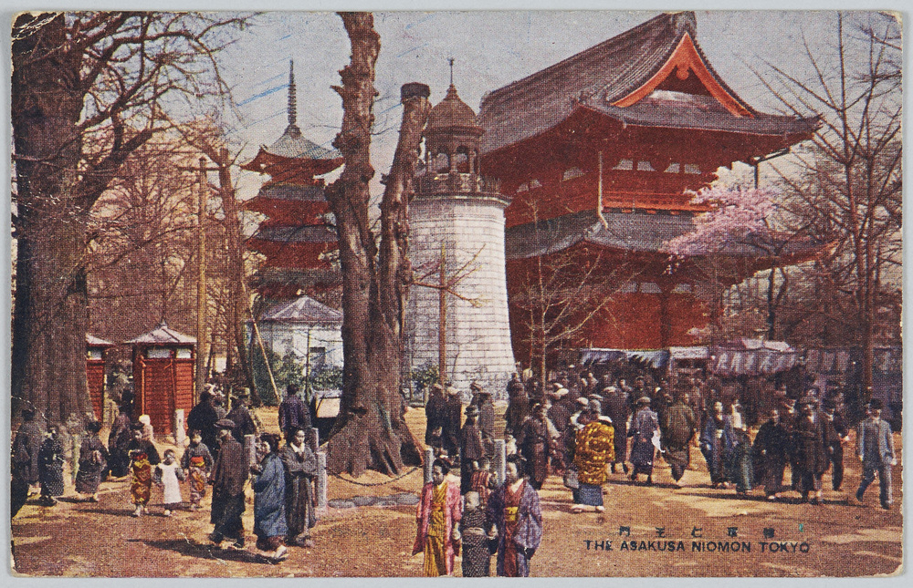 作品画像:浅草仁王門