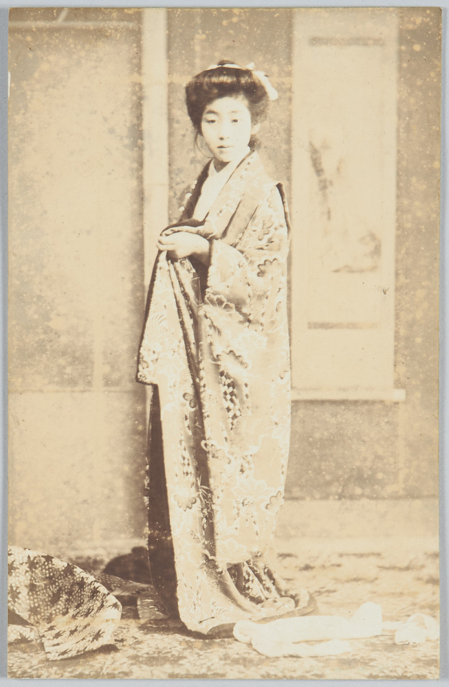 作品画像:美人立姿