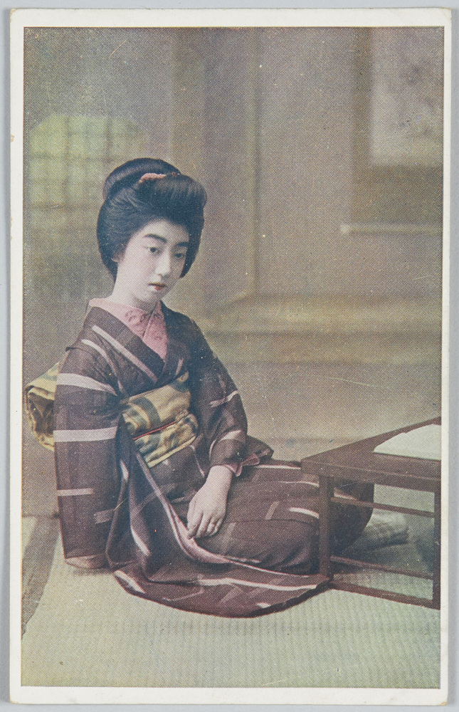 作品画像:和装女性