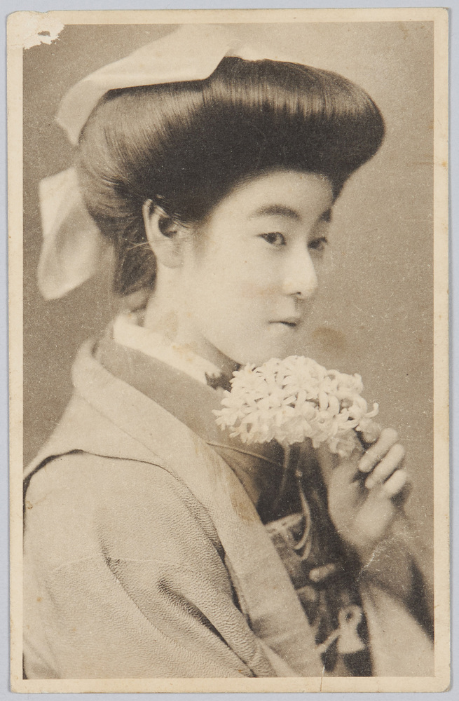作品画像:芸妓 新橋菊三升栄龍