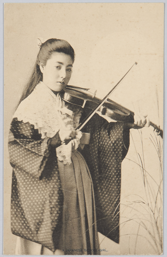 作品画像:A JAPANESE SCHOOL-GIRL.