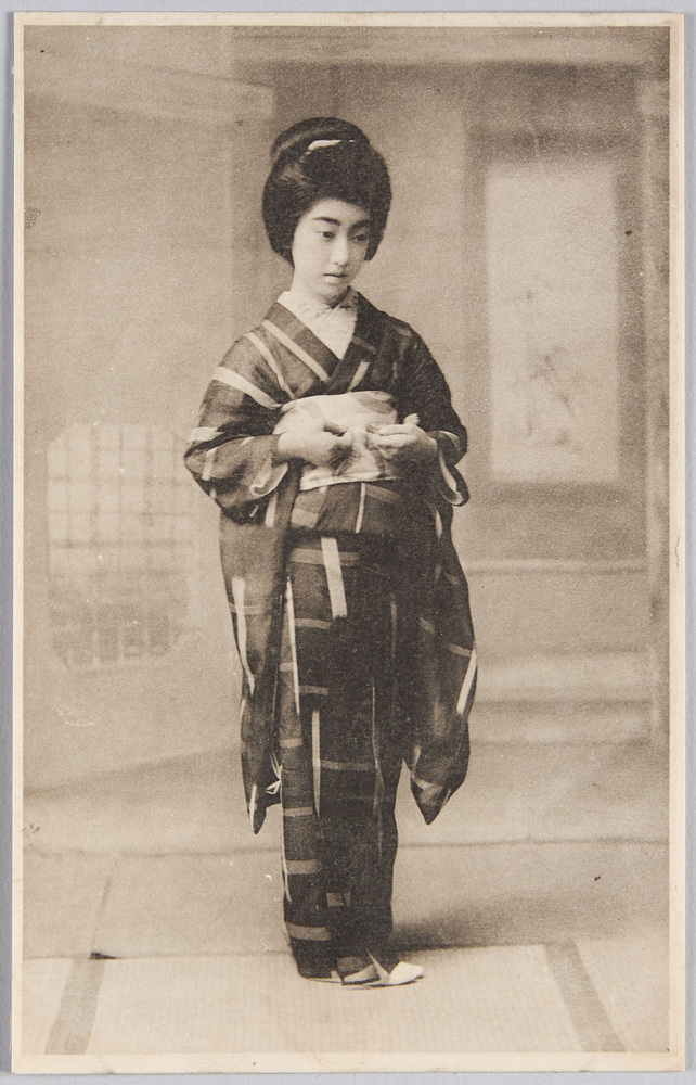 作品画像:和装女性