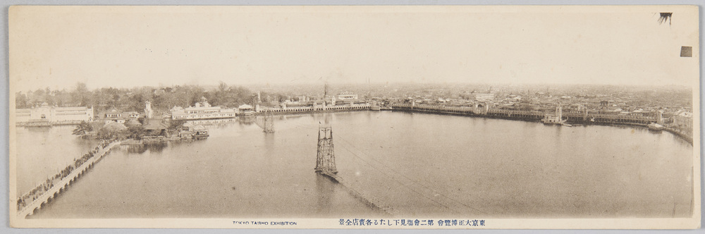 作品画像:東京大正博覧会 第二会場見下したる各売店全景