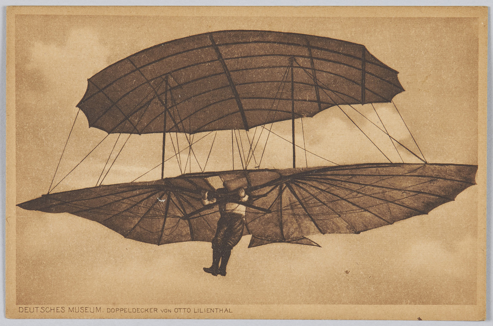 作品画像:DEUTSCHES MUSEM. DOPPELDECKER von OTTO LILENTHAL