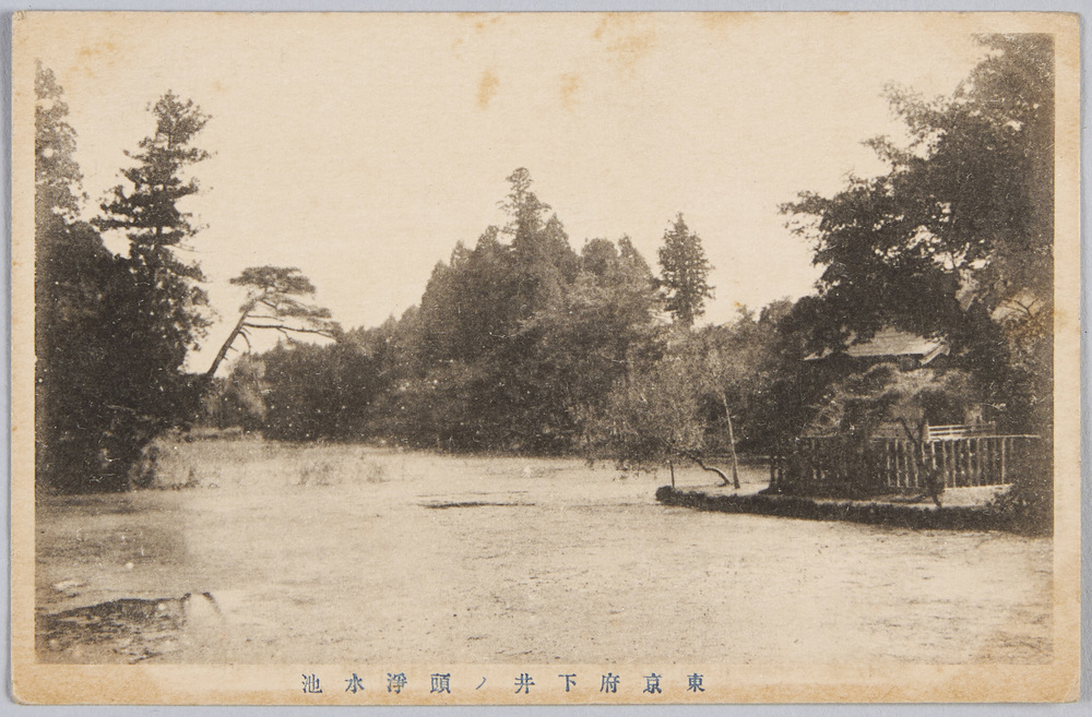作品画像:東京府下井ノ頭浄水池