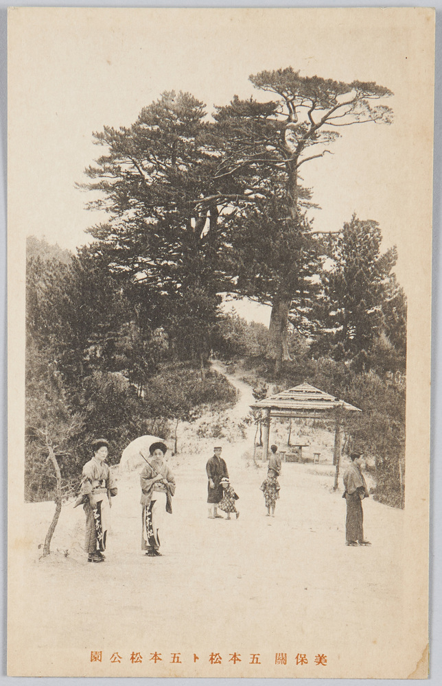 作品画像:美保関 五本松ト五本松公園