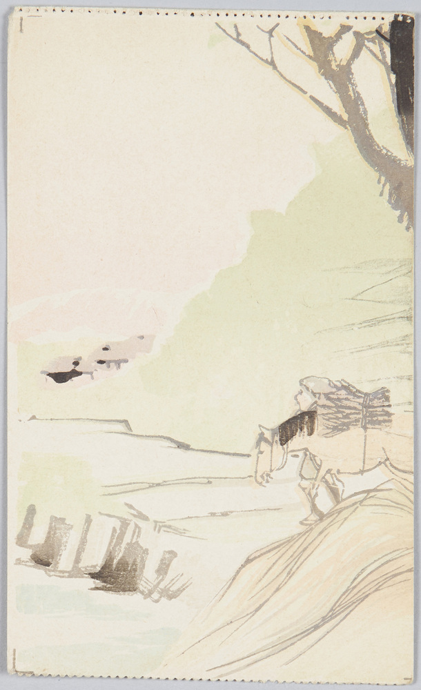 作品画像:農夫と馬