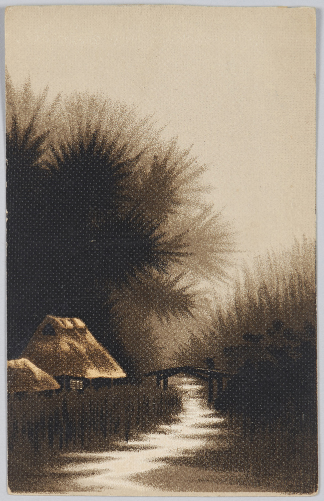 作品画像:小川のある風景