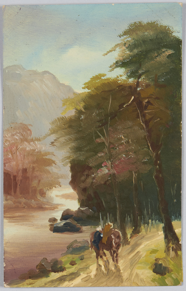 作品画像:農夫と馬