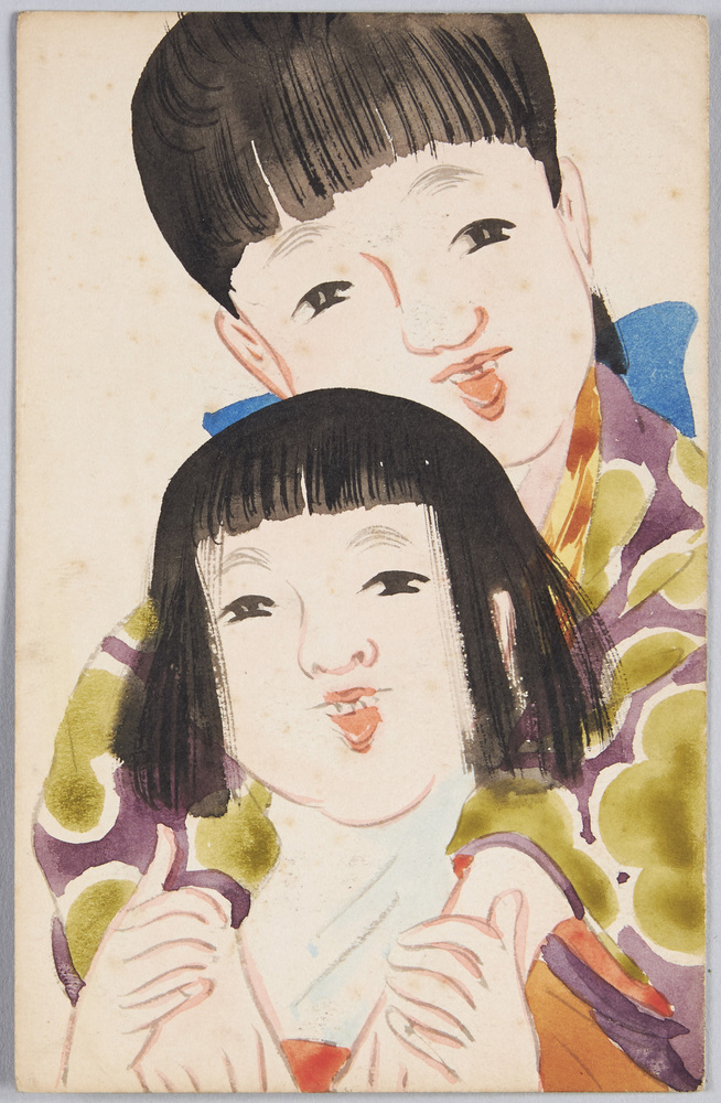 作品画像:幼い姉妹