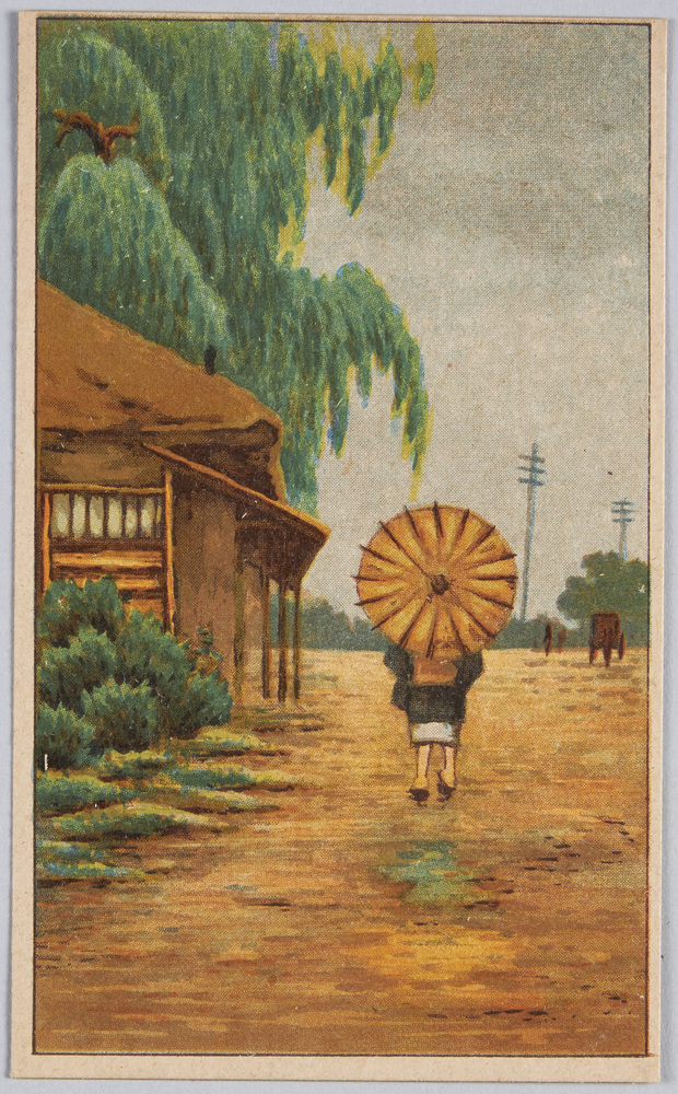 作品画像:雨の日の通り