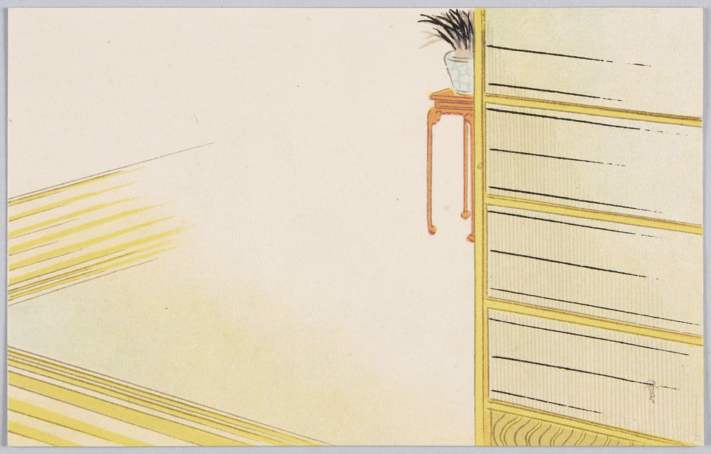 作品画像:座敷 (すかし絵)